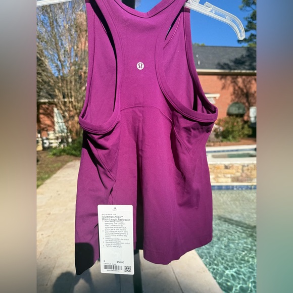 NWT Lululemon Align Waist Length Racerback size 8 - Picture 5 of 5
